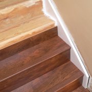Laminate stairs: technology for the restoration of concrete and wooden stairs