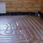 Underfloor heating underlay: which one to put under water, and which under the electrical system?