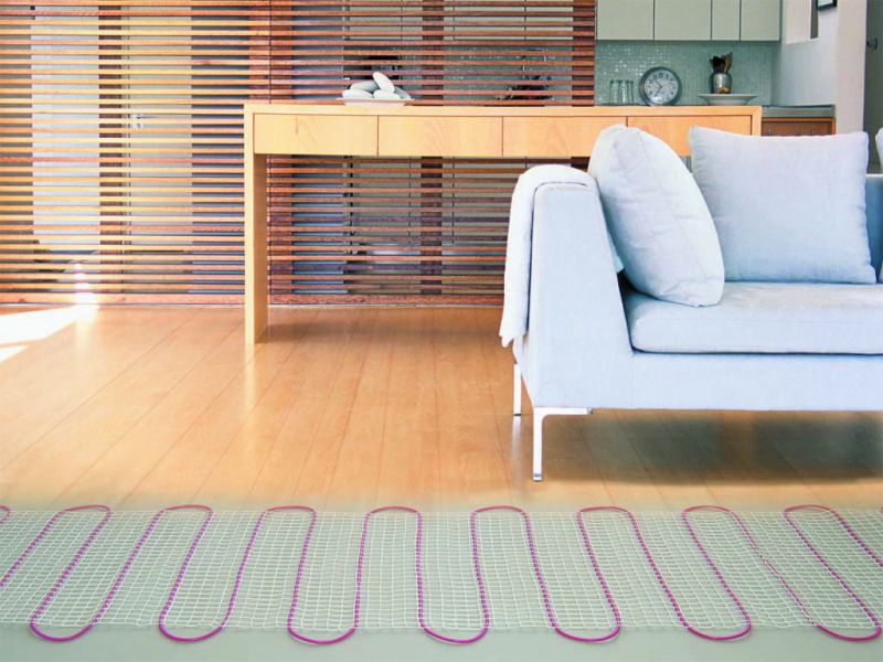 Electric cable underfloor heating system: from component selection to first start-up