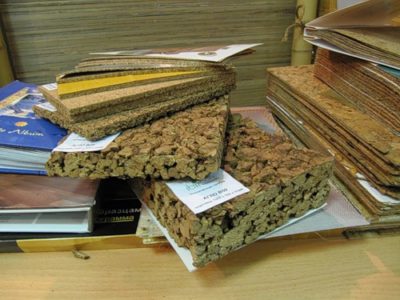 Cork material for insulation - modern and fashionable