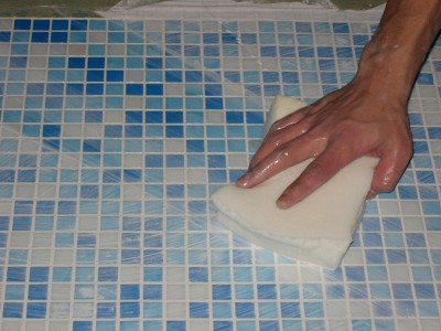 Tile Grout - Paglilinis ng Ibabaw