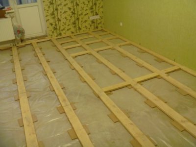 Plywood guide laying