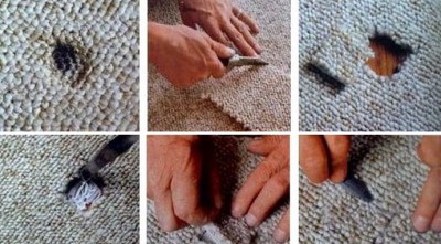 Reparación de alfombras