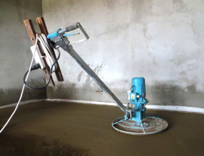 Grinding concrete floor: technological stages of work