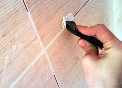 Cement grout for tiles