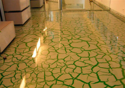 Epoxi ömlesztett padlók