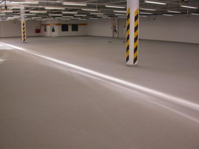 Methyl methacrylate floors