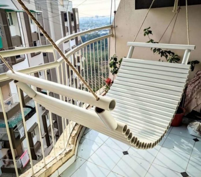 PVC pipe hammock
