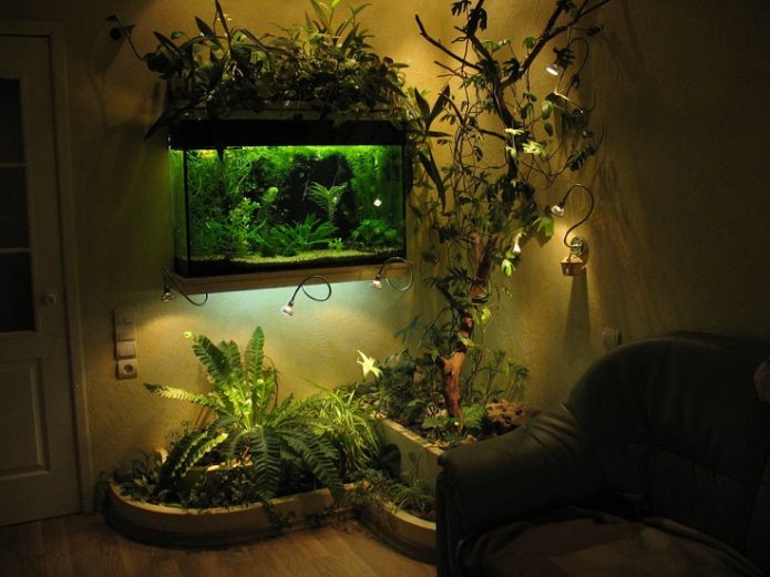 Akvárium v ​​bytě