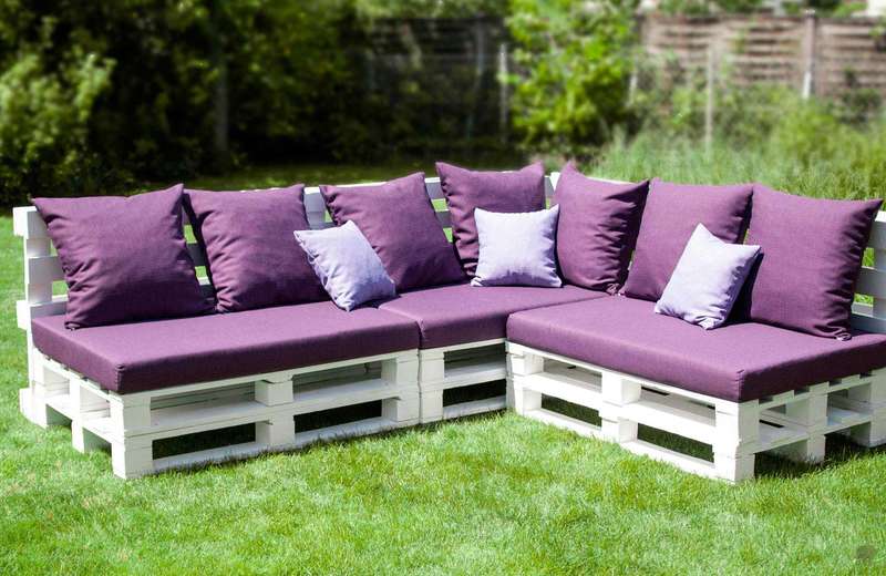 35 ideeën voor meubels van pallets voor huis en tuin