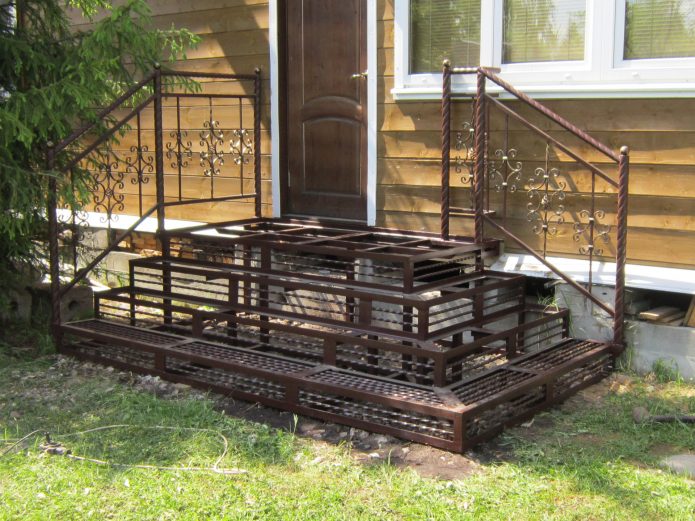 metal porch