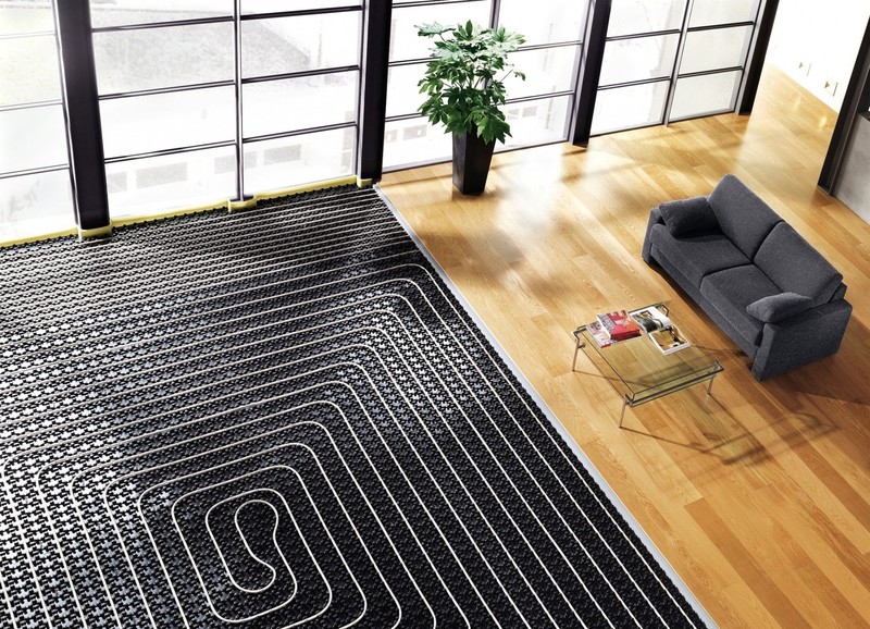 Rules for arranging furniture when using underfloor heating