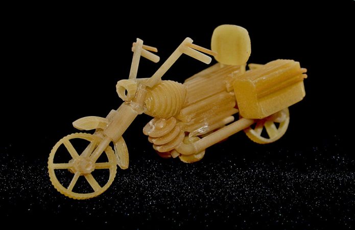 Pasta motorcycle model