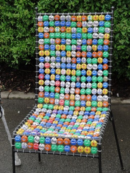 Dārza krēsls ar pārvalkiem