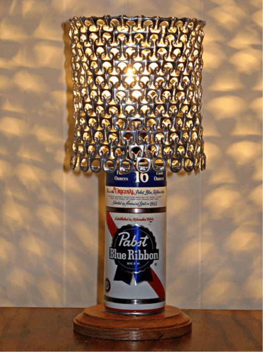 Cervesa de cervesa ombra de llum de taula