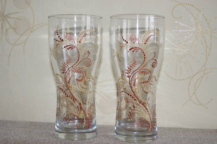 Mga Vase ng Beer Glass