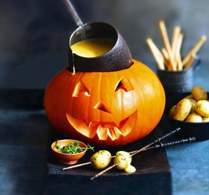 Halloween Pumpkin Jack Lamp