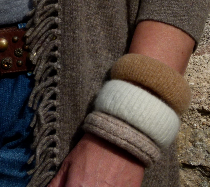 Old-knit Boho Bracelets