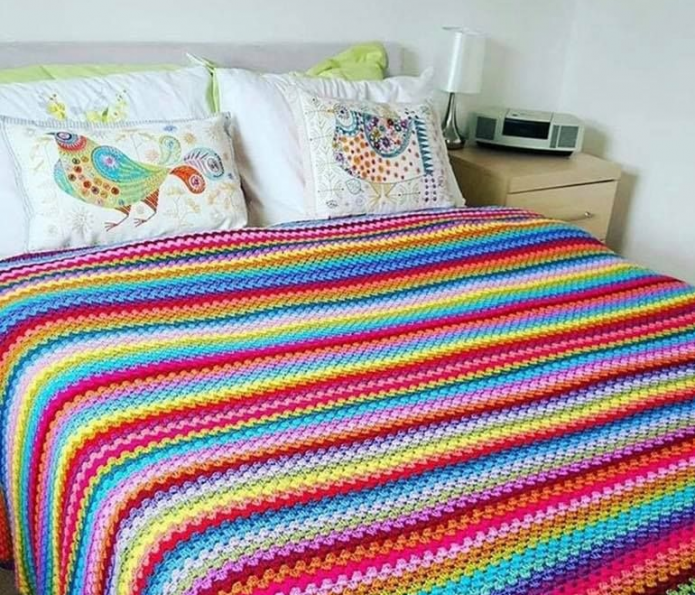 Crocheted Bedspread