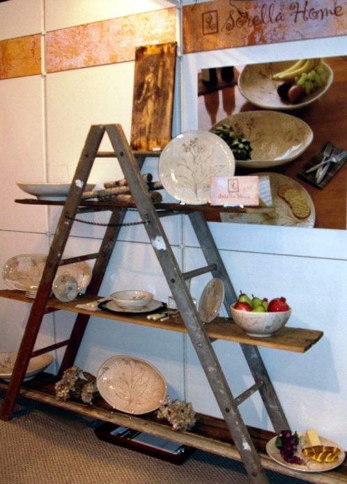 Kitchen ladder rack