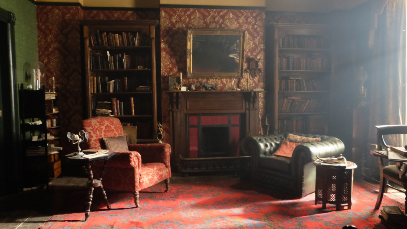 Pour répéter élémentaire: 5 détails à l'intérieur qui vous aideront à faire un salon, comme dans la série Sherlock